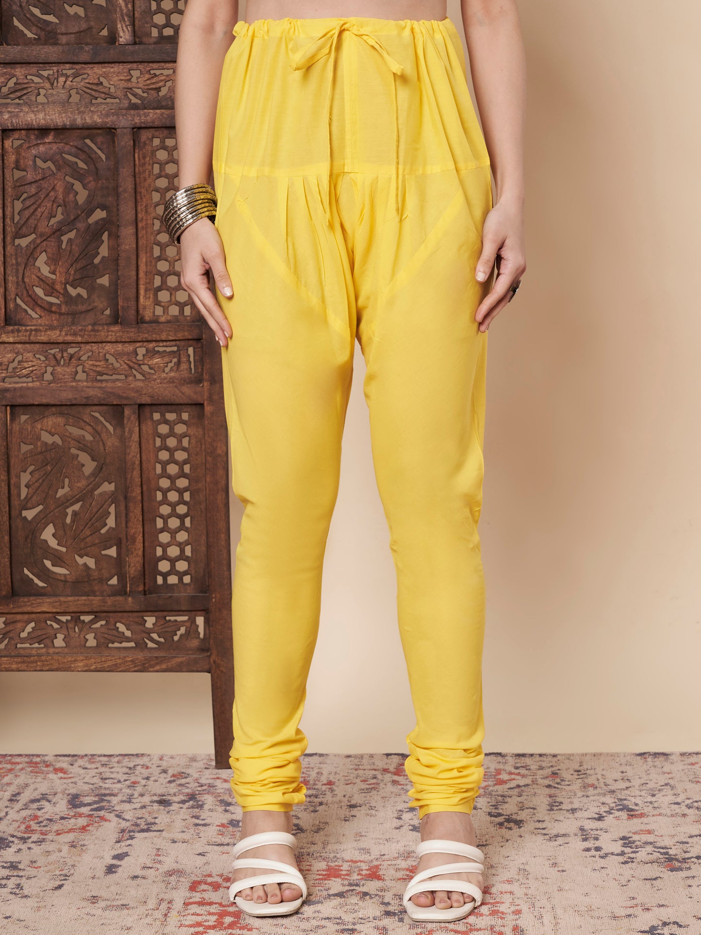 Yellow Chikankari Kurta Set with Dupatta