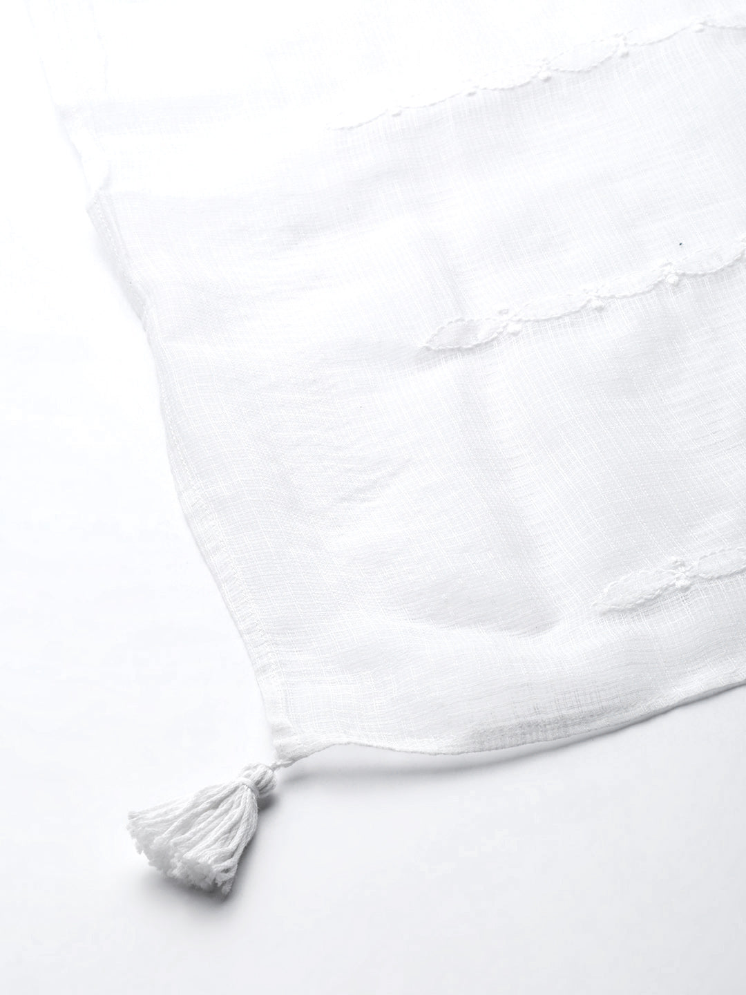 Kota Cotton Chikankari Dupatta