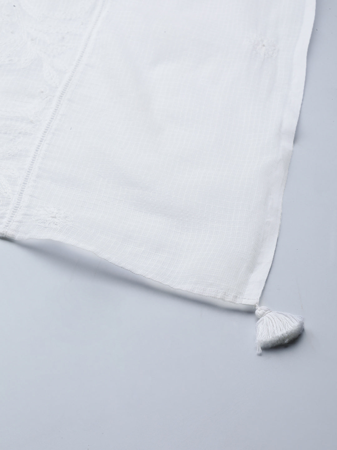 Kota Cotton Chikankari Dupatta