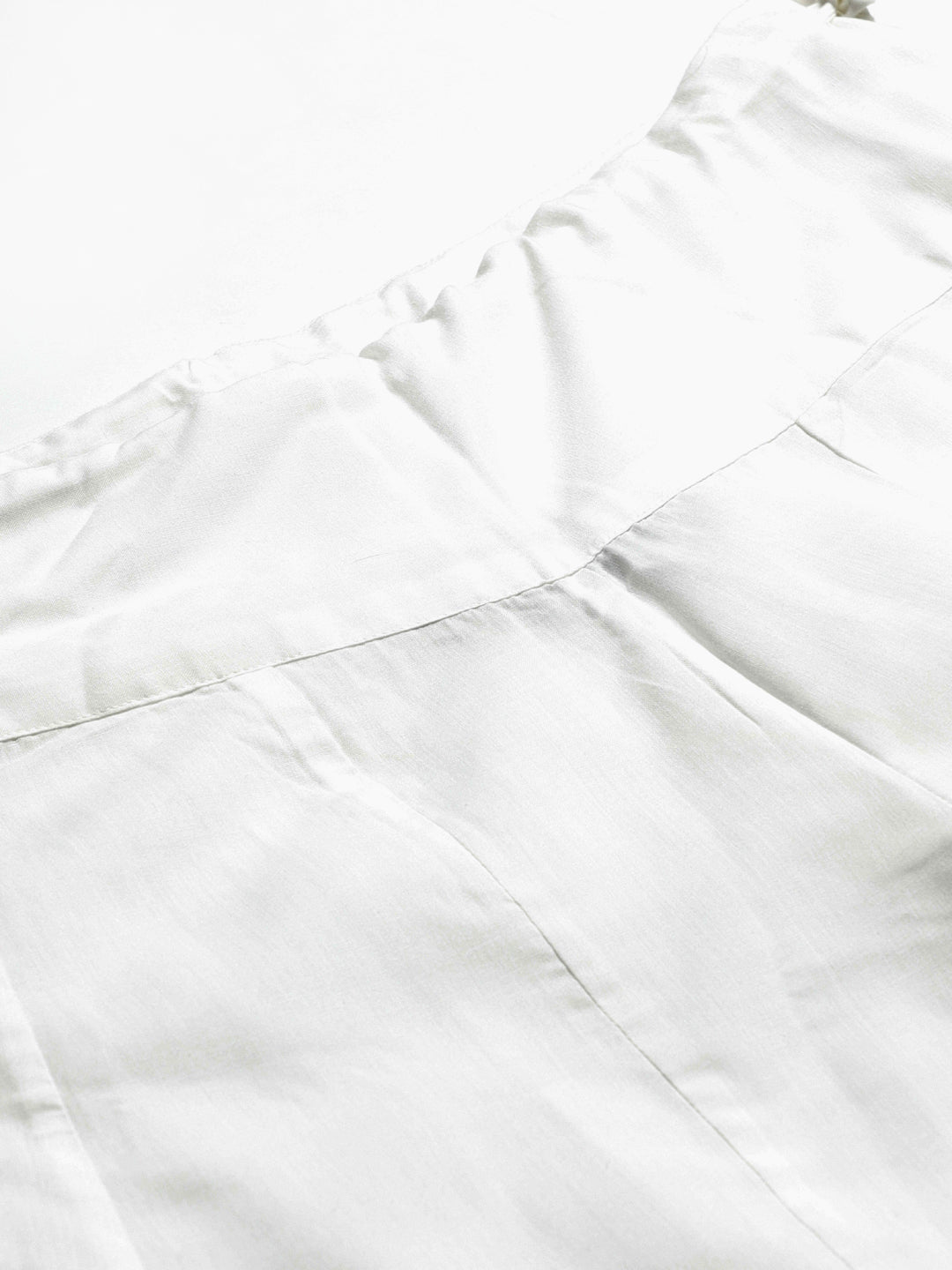Off White Flared Chikankari Palazzo
