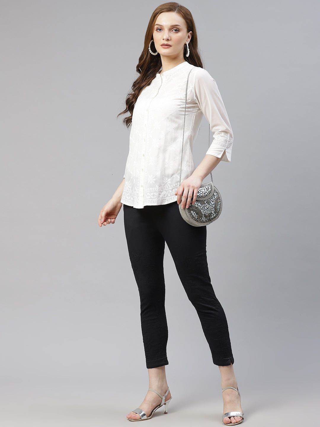 White Tepchi Cotton Rubia Shirt
